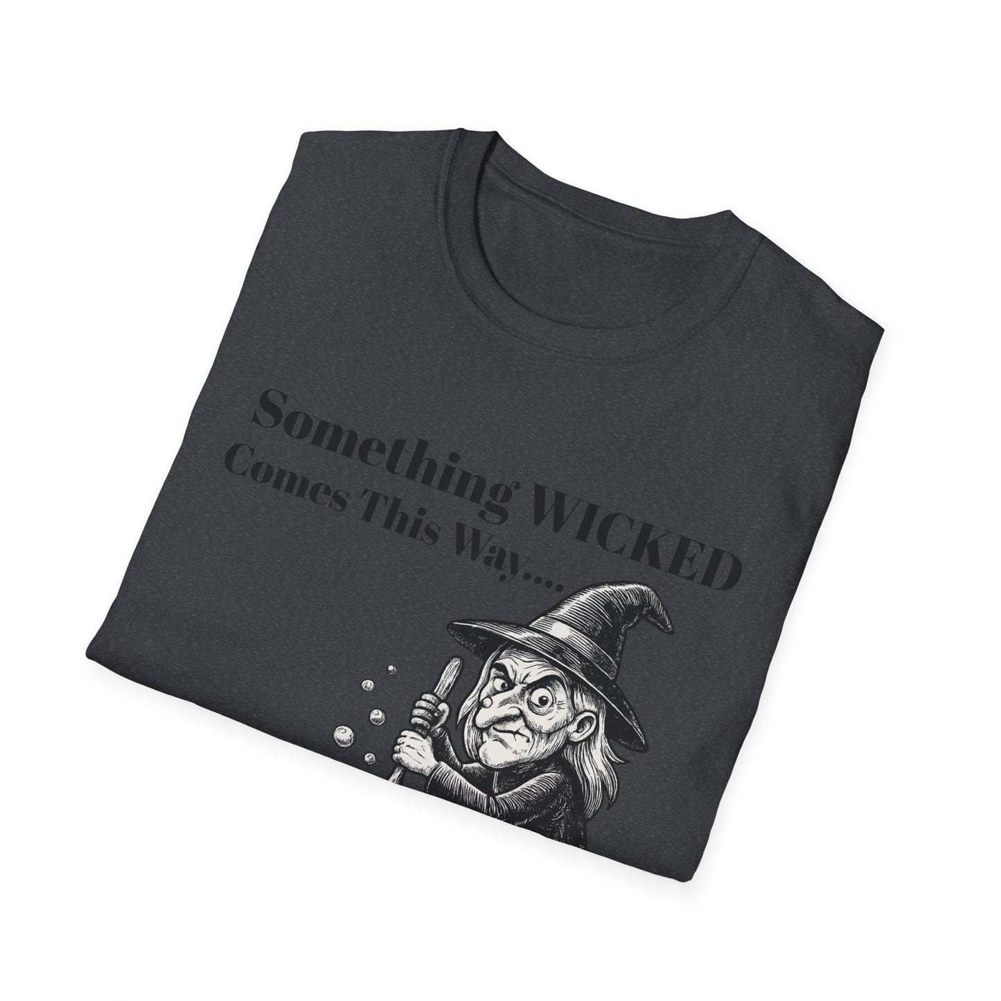 Witch Brewing Cauldron Something Wicked T-Shirt