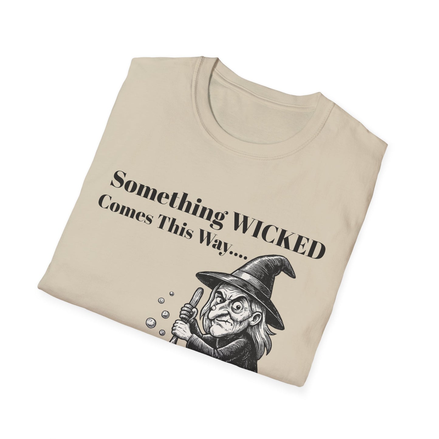 Witch Brewing Cauldron Something Wicked T-Shirt